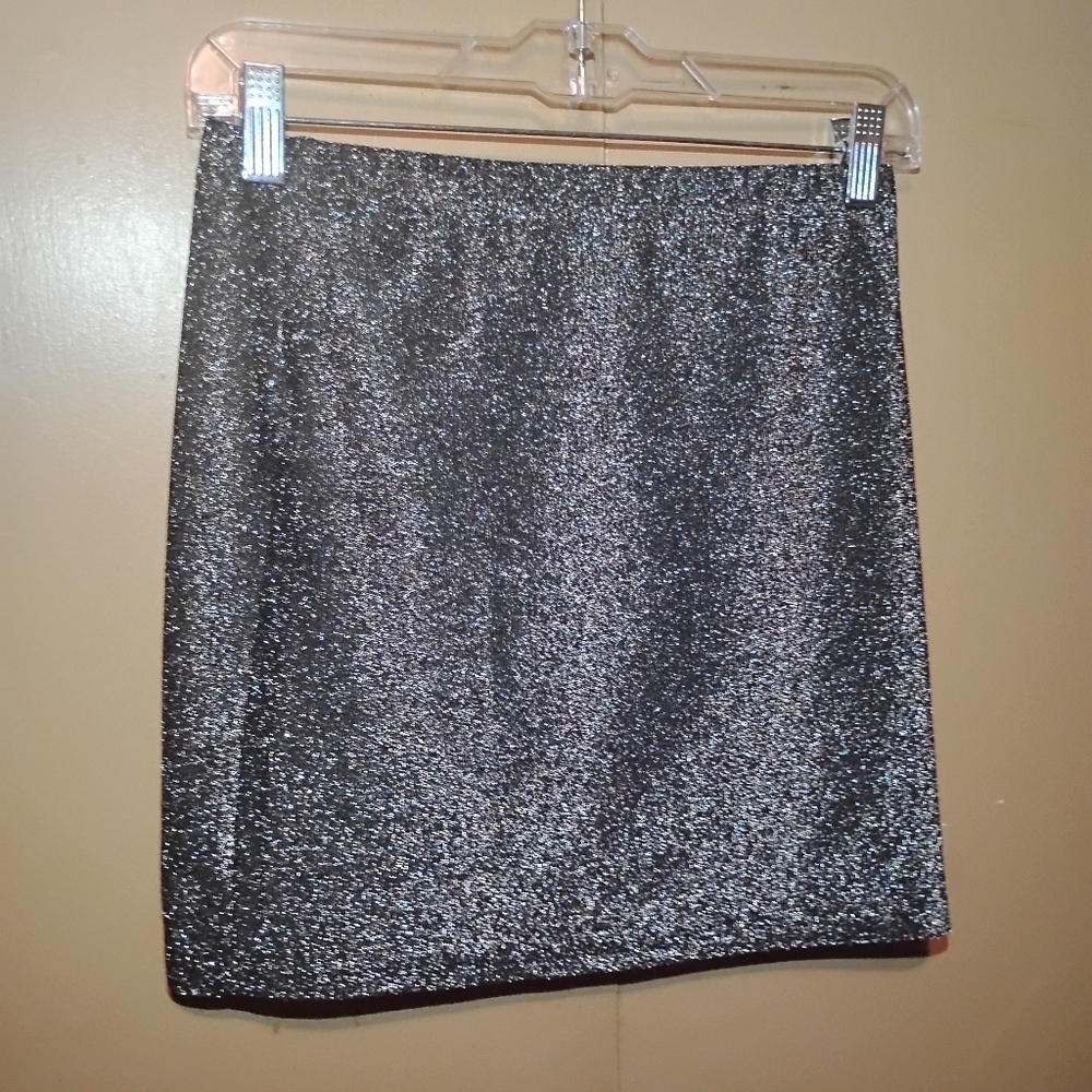 SHEIN Sparkly Medium Mini Pencil Skirt